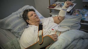 Marianne Wikman, 79, blev misshandlad på nyårsafton. Foto: NORA LOREK